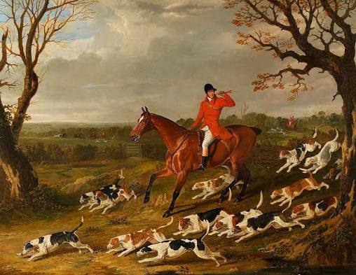 Hunting Scene with Foxhounds | Art UK