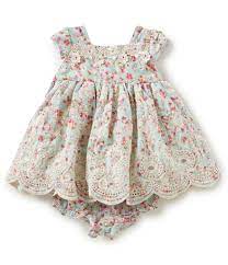 Laura Ashley London Baby Girls Newborn24 Months Floralprint Dress Dillards Baby Girl Easter Outfit Easter Outfit For Girls Girl Outfits