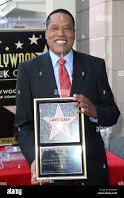 Larry Elder receives a star
