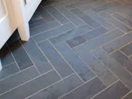 Black slate herringbone tile will look. Herringbone Marble Or Slate Tile 2012 Princess Margaret Showhome Herringbone Tile Floors Herringbone Marble Flooring