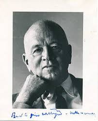 Hitler's Chief Architect Albert Speer Photo Signed