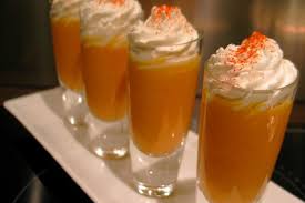 Verrines De Cappuccino Glace Carottes Et Cumin Recette Cappuccino Glace Cappuccino Verrine Carotte