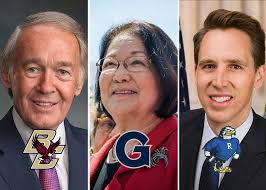 Select from premium josh hawley of the highest quality. These 14 Senators Are All Jesuit Educated But They Don T Vote Or Pray Alike America Magazine
