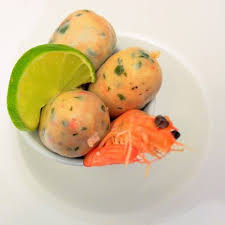 Petits Boudins Aux Crevettes Poisson Je Cuisine Creole Recipe Breakfast Food Eggs
