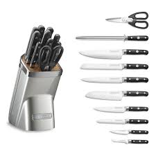 Kitchenaid 174 11 Piece Professional Knife Set Sugar Pearl Silver Professional Knives Knife Set Kitchen Kitchen Aid
