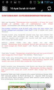 Surah Al Kahfi Android Aplikace Appagg