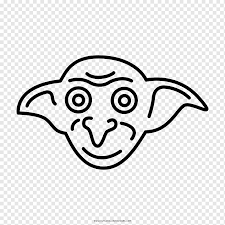He spent all of his life working with or for money, never really showing loyalty. Dobby The House Elf Coloring Book Drawing Harry Potter Harry Potter White Face Text Png Pngwing