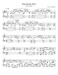 Please download one of our supported browsers. Somebody Else The 1975 Sheet Music For Piano Solo Musescore Com