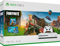 Get the fortnite darkfire bundle and embrace your dark side with the molten omen, dark power chord and shadow ark outfits and more. Best Buy Microsoft Xbox One S 1tb Fortnite Bundle With 4k Ultra Hd Blu Ray White 234 00703