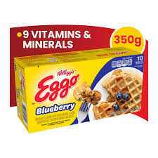 * the % daily value (dv) tells you how much a nutrient in a serving of food contributes to a daily diet. Kellogg S Eggo Waffles Blueberry Frozen Lazada Singapore