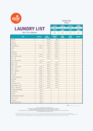 3 Contoh Dokumen Yang Digunakan Dalam In House Laundry