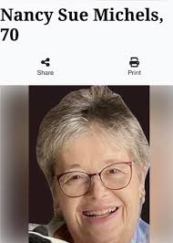 NANCY SMILEY Word has been received of the passing of Nancy Smiley of  Columbia Falls, Montana. Nancy was in the SGHS class of 1972. Her parents  were Don and Ruthie Smiley; they