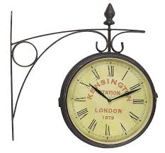 London Station Wall Clock By I Love Retro Notonthehighstreet Com Wall Clock Clock Train Station Clock