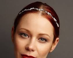 Gold Headband Gold Hair Band Gold Head Chain Headband Gold Headchain Gold  Hair Jewellery Gold Hair Jewelry Elasticated Elastic Headband