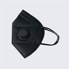 Made of nylon mesh for excellent breathability and extra comfort. Kn95 Face Mask With Respirator Black Panaceaonline