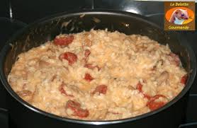 Risotto Au Chorizo La Belette Gourmande Recettes De Cuisine Risotto Au Chorizo Gourmands