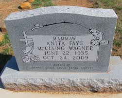 Anita Fay McClung Wagner (1935-2009)