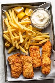 1 slice of red snapper marinated with the salt and tumeric powder. Air Fryer Fish Chips Feelgoodfoodie