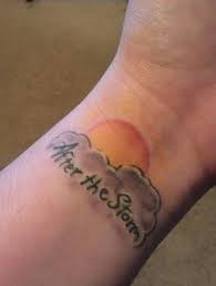 40 Awesome Cloud Tattoo Designs Cuded Cloud Tattoo Cloud Tattoo Design Clouds And Stars Tattoo