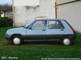 Image result for Bleu Brume 1977 Renault