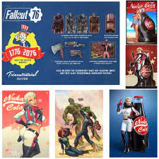 Artwork is inspired by the mothman museum's appearance in the fallout 76 game. New Fallout 76 Posters Vintage High Quality Wall Stickers White Coated Paper Prints Home Decoration Home Art Brand Buy 3 Get 4 Wall Stickers Aliexpress