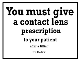 An Rx For Compliance With The Contact Lens Rule Federal
