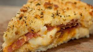 Gluten free · good source of calcium · deliciously great Torta Di Patate Con Prosciutto E Mozzarella Cotta In Padella