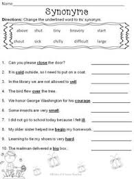 Synonyms and antonyms other contents: Synonyms Antonyms In Full Bloom Synonyms And Antonyms 2nd Grade Worksheets English Grammar Worksheets