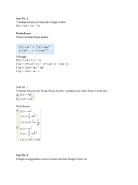 Check spelling or type a new query. Soal Turunan Aljabar Kelas 11
