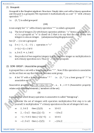 Groups Theory Definitions And Formulae Mathematics 11th Group Theory Theory Definition Mathematics