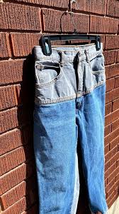 They partnered with me on development, giving me freedom to design a collection as i. Vintage Two Toned High Rise Mom Jeans Gem