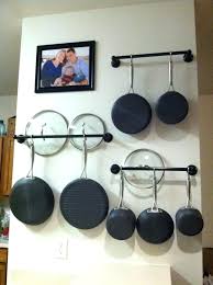 Hanging kitchen storage racks overhead pot ceiling pan rack ikea. Hanging Pots And Pans On Wall Ikea Paulbabbitt Com