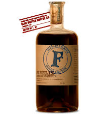 Firelit Spirits Coffee Liqueur Liqueur Alcohol Packaging Blue Bottle Coffee