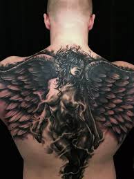 Pin Von Mytattoo Com Auf Symbolic Tattoos Angel Tattoo Rucken Engelstattoo Design Unglaubliche Tattoos