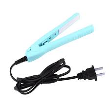 Kipozi pro 1.75 inch wide hair straightener, nano titanium flat iron for hair, heats up instantly, dual voltage hair straightening irons (blue) 4.7 out of 5 stars. Sm Mini Black Fashion Hair Straightener Flat Iron Straightener Travel Size Blue Walmart Com Walmart Com
