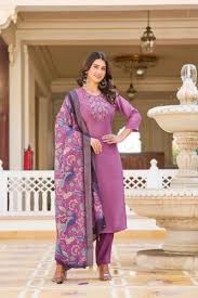 Nisha Vol 1 Fancy Silk Festive Wear Kurtis With Bottom Dupatta at ₹ 1099 |  Party Wear Kurti in Surat | ID: 2855543563448
