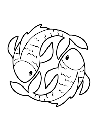 It doesn't matter if you are a child or an adult. Horoscope Coloring Pages B Pisces Printable 2021 3333 Coloring4free Coloring4free Com