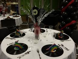 Rock N Roll Prom Table Decorations Prom Decor Gala Decorations Party Decorations