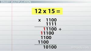 Binary Division Multiplication Rules Examples Video Lesson Transcript Study Com