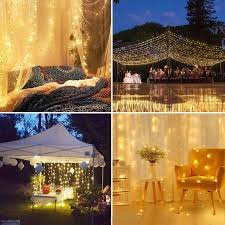 Sie können eine angenehme beleuchtung wählen. Le Lichterkette 300 Leds Helligkeit Lichterkette Warmweiss