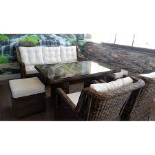 rixos rattan oturma grubu serem garden bahce ve balkon koleksiyonu dis mekan mobilyalari ev dekorasyonu mobilya