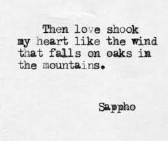 Ancient Love Poem By Sappho Ets Love Poems My Heart