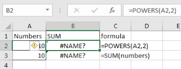 Formula Errors In Excel And Solutions