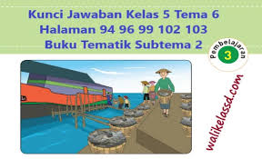 Kunci jawaban tematik tema 7 kelas 6 subtema 1 pembelajaran 4 kunci jawaban halaman 33 ayo berdiskusi seorang dokter, guru, kepala sekolah Kunci Jawaban Kelas 5 Tema 6 Halaman 94 96 97 98 99 102 103 Buku Tematik Subtema 2 Pembelajaran 3 Wali Kelas Sd