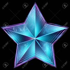Free background stock video footage licensed under creative commons, open source, and more! Blue 5 Pointed Star Hologram On Black Isolate Background 3d Stock Photo Picture And Royalty Free Image Image 139778451