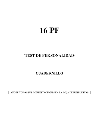 Cuadernillo 16 Pf Test De Personalidad Pdf Caballos