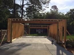 I have a 22 ft load bearing wall with a 18' 3 header constructed out of 2 2x12s with 1/2 inch plywood sandwiched between for a double car garage door. 18 Garage Header Diy Home Improvement Forum