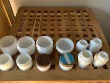 Vintage milk glass cosmetic jars. Vintage Milk Glass Jars Ebay