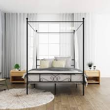 Here's how i made my diy full bed canopy out of pvc pipes! 25 Cheap Bed Frames Under 250 Where To Buy Inexpensive Beds
