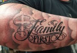 Meaning of the family first tattoos. Family First Neck Deep Tattoo